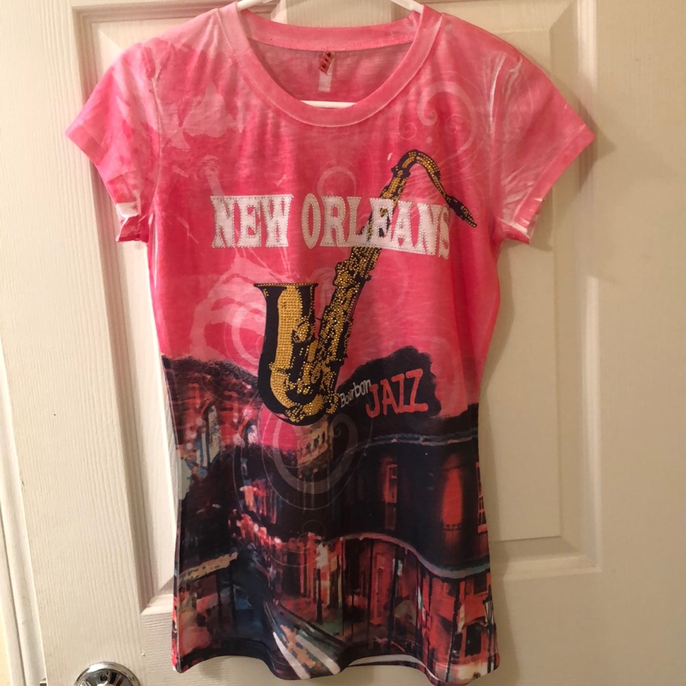 Embellished New Orleans top